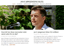 Tablet Screenshot of blog.jan-e.dk